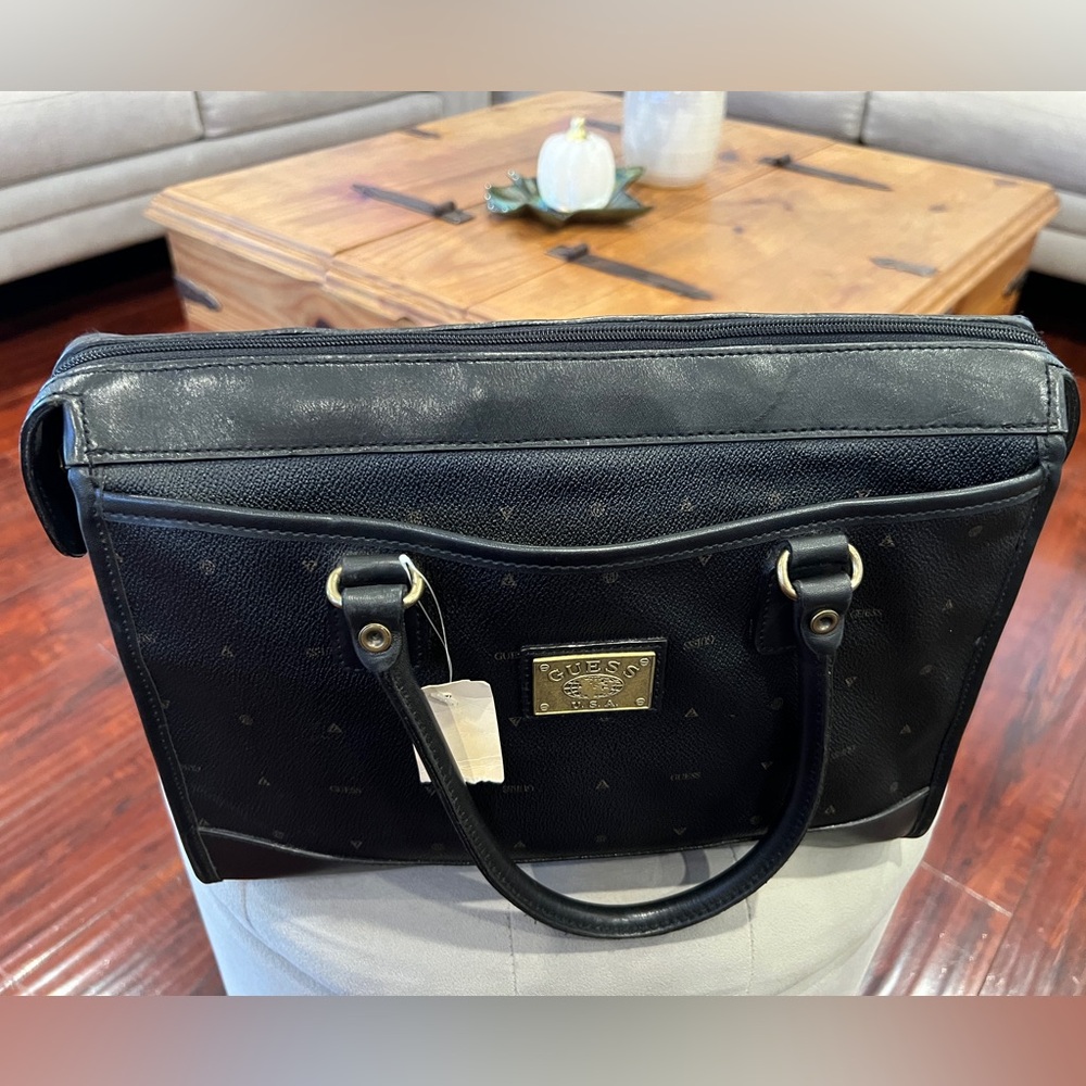 GUESS USA NWT Vintage Satchel Bag - Picture 9 of 17